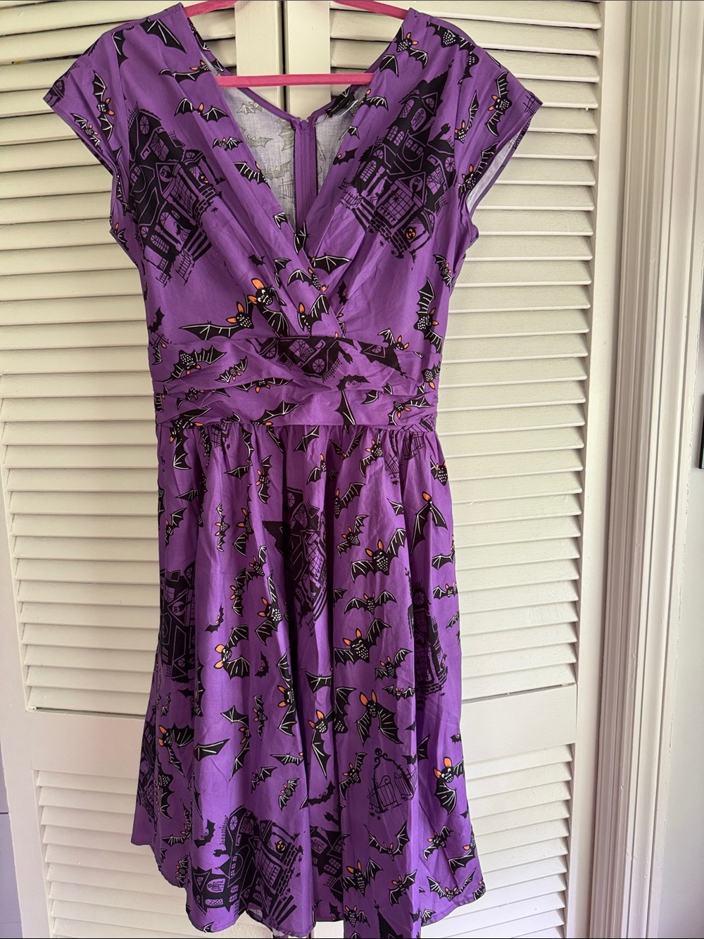 Halloween Purple Pinup Dress